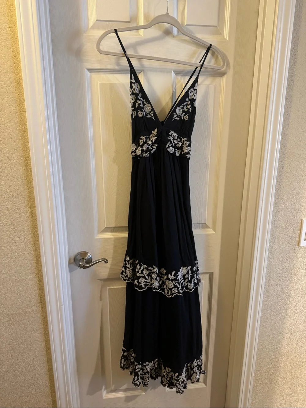 Abercrombie Tiered Ruffle Maxi Dress